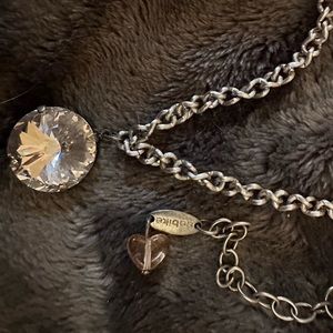 Sabika single large stone necklace